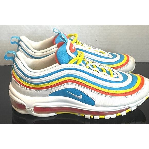 RARE Nike Air Max 97 GS Summer Pack Multicolor Mens size 7/ Womens Size 8.5 - Picture 10 of 11